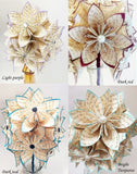 A Dozen "I Love You" Paper Flowers