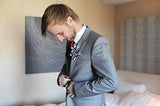 Comic Book Boutonniere- Your choice of comic book & accent colors