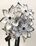 Congrats Grad Gift- Class of 2020 bouquet, one of a kind, congratulations, origami, paper flowers, party decor, college, high school