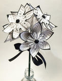 Class of 2018 bouquet- Congrats Graduate, one of a kind gift, congratulations, origami, paper flowers, party decor, college, high school