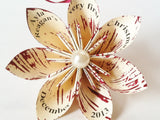 Baby's First Christmas Ornament- Personalized, handmade, custom, made to order, holiday decoration