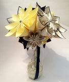 Daisy Wedding Package - handmade paper flowers, made to order, custom, daisy, bride, groom, bridesmaid, boutonniere, corsage