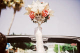 Bridal Music & Roses Bouquet- Paper Flowers, One of a kind, Perfect for her, origami, paper rose, first anniversary gift,