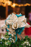 Sheet Music & Comic Book Wedding Package- one of a kind paper flowers, origami bouquets, bride, bridesmaid, grooms boutonniere