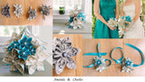 Sheet Music & Comic Book Wedding Package- one of a kind paper flowers, origami bouquets, bride, bridesmaid, grooms boutonniere