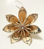 Baby's Very First Christmas Ornament 2015- Personalized, handmade, custom, made to order, holiday decoration