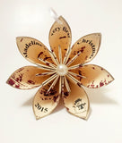 Baby's First Christmas Ornament 2015- Personalized, handmade, custom, made to order, holiday decoration