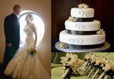Customized Bridal Bouquet- 12 inch, 20 flowers, made to order, wedding, centerpiece, custom paper flowers, one of a kind origami