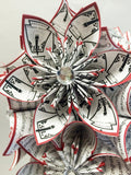 Congrats Grad National Honor Society- graduation gift, paper flowers, one of a kind, congratulations, origami, personalized gift