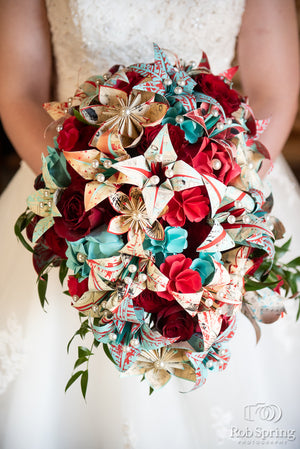 Cascading Comic Book Wedding Package- Your choice of comic & accent colors