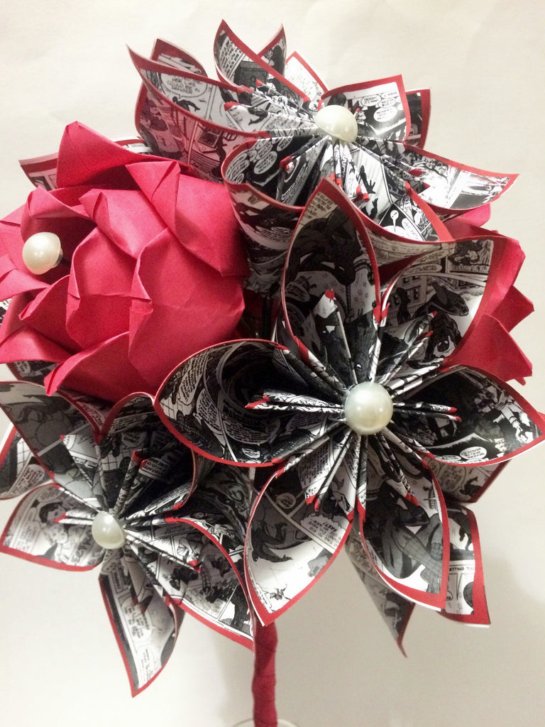 Dozen Comic Book Flowers & Roses