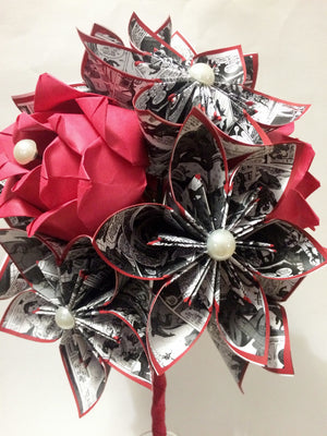Dozen Comic Book Flowers & Roses