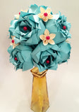 Custom Dozen Deluxe Roses- Your choice of accent colors