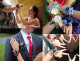 5 Flower Wrist Wrapped Corsage