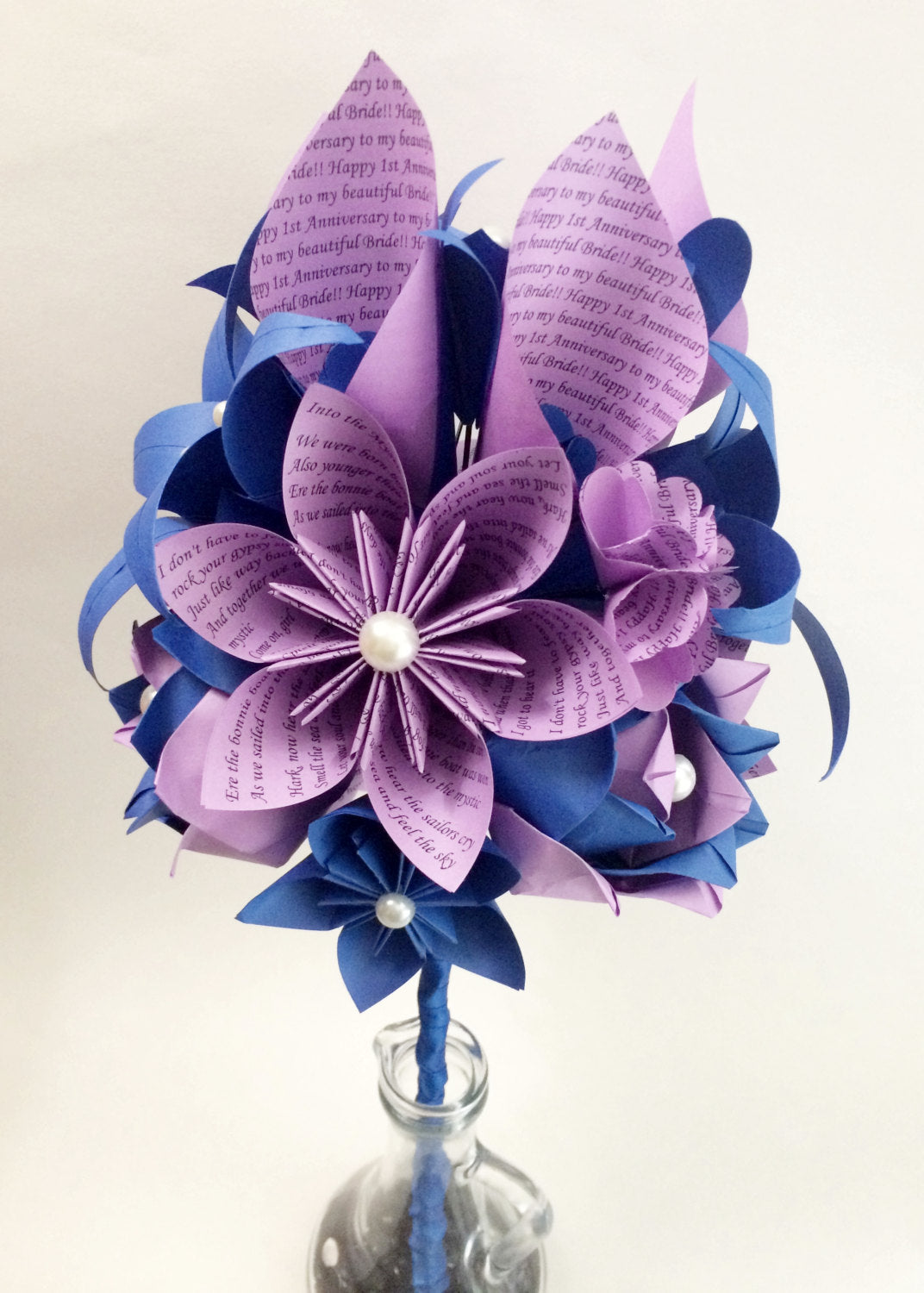 Make Your Own Paper Bouquet. From prototype to final product