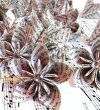 50 handmade paper flowers