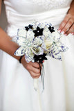 Bridal Bouquet- A Midsummer's Night Dream, 10 inch, 15 paper flowers, handmade, one of a kind, origami, destination wedding