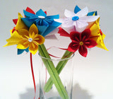 One of a Kind Handmade Paper Flower Wedding Package-Bride, bridesmaids, jr. bridesmaids, corsages, boutonnieres,sheet music,wedding bouquet