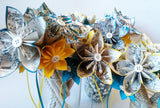 Petit Paper Bouquet Wedding Centerpieces- Set of 10, handmade, made to order, Roald Dahl, origami
