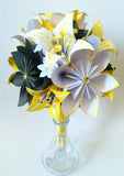 Paper flowers & lilies Bridal bouquet- one of a kind paper flowers, perfect for her wedding, origami, lily, destination wedding