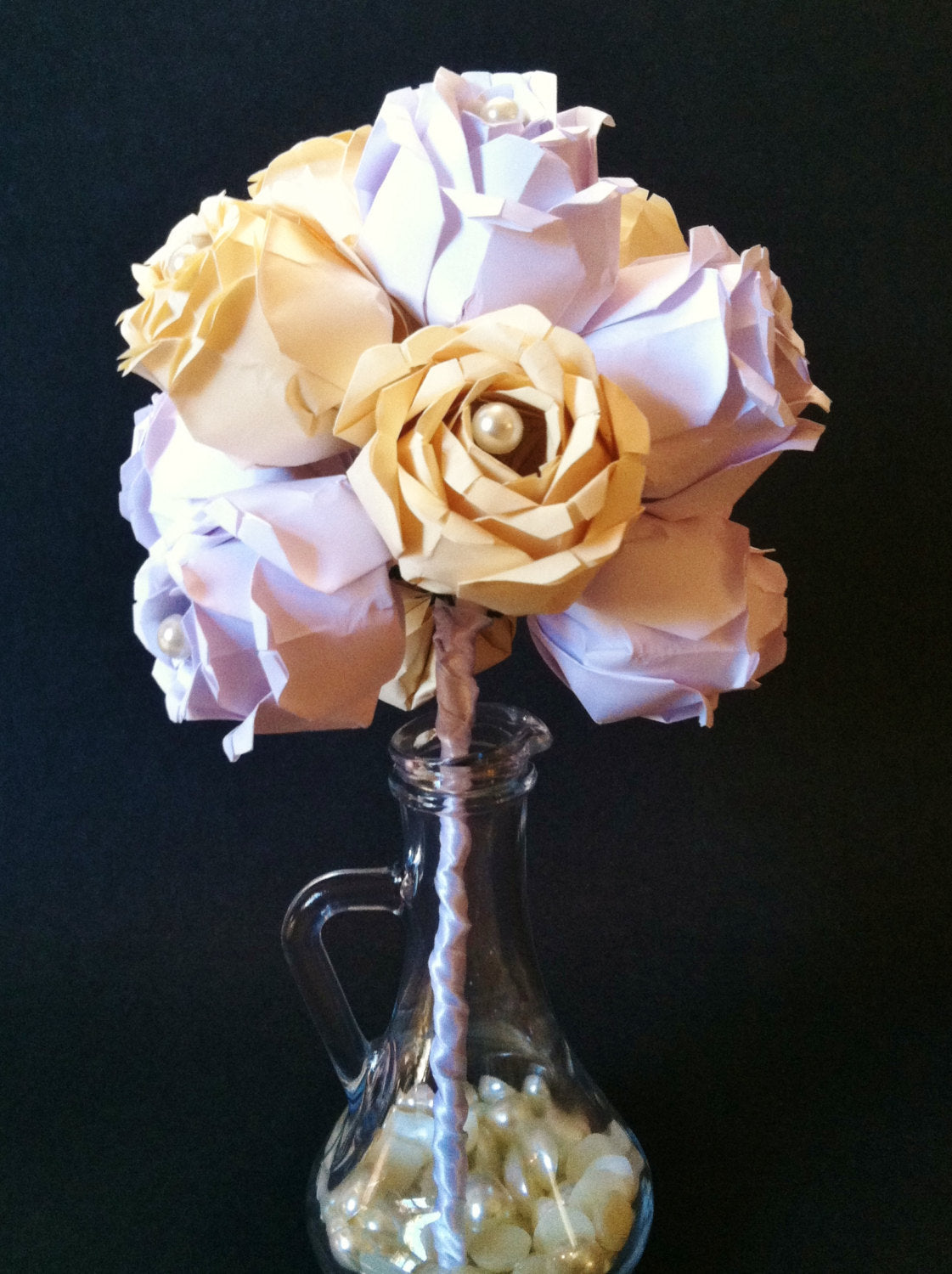Paper Rose Bouquet Handmade Paper Flowers for Anniversary, Wedding