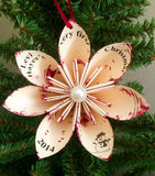 Baby's First Christmas Ornament 2015- Personalized, handmade, custom, made to order, holiday decoration