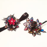 Date Night- Comic Corsage & Boutonniere set, prom, homecoming, wedding accessory, handmade, one of a kind
